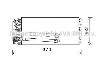 AVA QUALITY COOLING rtv480 -  Испаритель, кондиционер